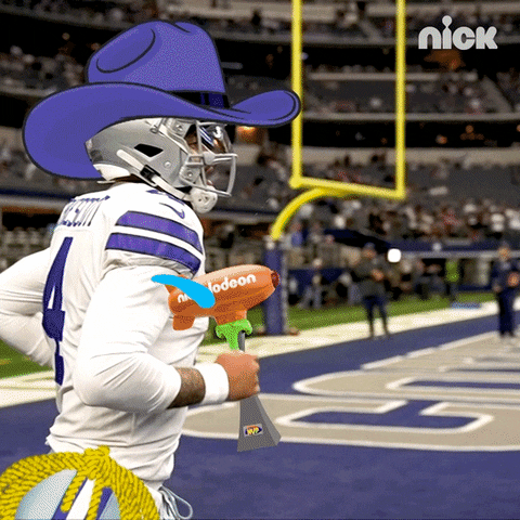 Dak Prescott Happy Super Bowl Sunday GIF