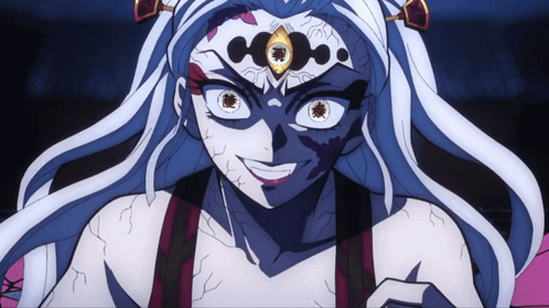 Daki Smoldering Eyes Demon Slayer GIF