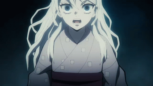 Daki Steely Eyes Demon Slayer GIF