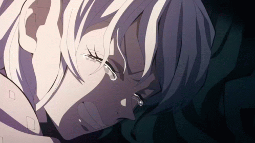 Daki Weeping Tears Flowing Demon Slayer GIF