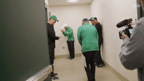 Dakota Coach Pumped Up Griddy Dance GIF