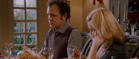 Dale Looking At Denise Catalina Wine Mixer GIF
