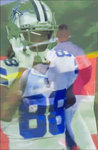 Dallas Cowboys Ceedee Lamb Waving GIF