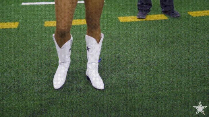 Dallas Cowboys Cheerleader Slow Motion Dance GIF
