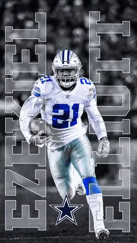 Dallas Cowboys Ezekiel Elliot Pounce GIF