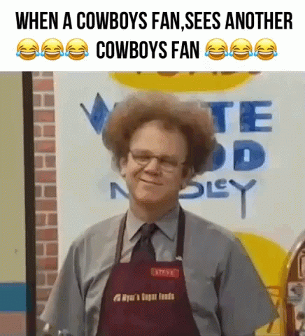 Dallas Cowboys Fan John Reiley Meme GIF