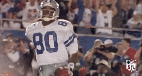 Dallas Cowboys Michael Irvin Touchdown GIF