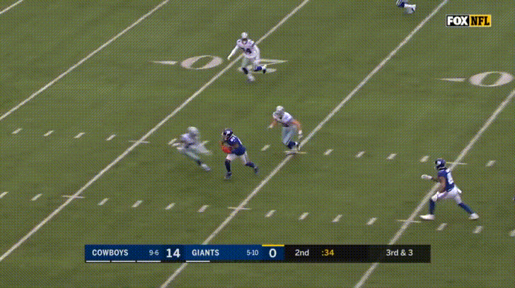Dallas Cowboys Scrambling For The Ball GIF