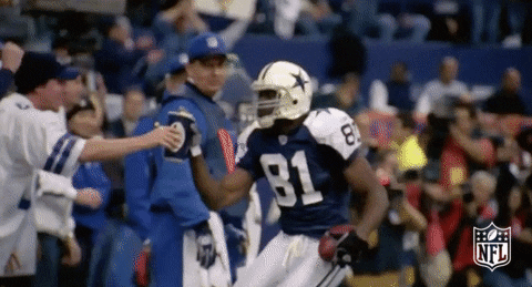 Dallas Cowboys Terrell Owens Pouring Drinks On Face GIF