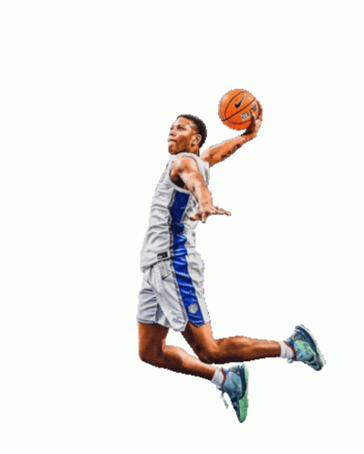 Dallas Mavericks Basketball Player Dunk GIF