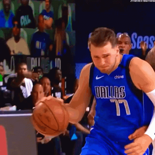 Dallas Mavericks Luka Doncic Shoot Ball GIF