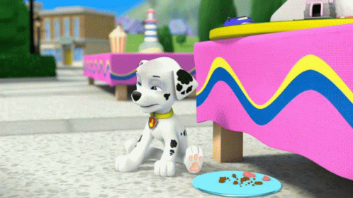 Dalmatian Dizzy Marshall GIF