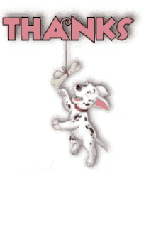 Dalmatian Dog Thanks GIF
