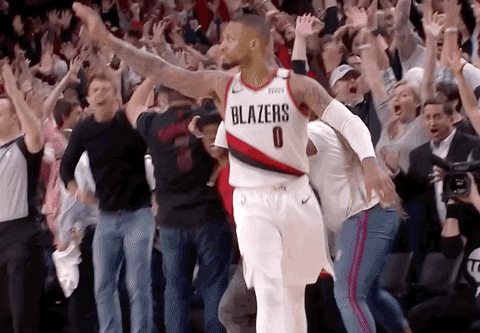 Damian Lillard Bye Bye GIF
