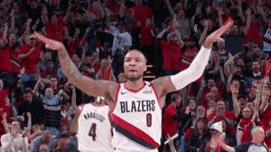 Damian Lillard Hyped Up GIF