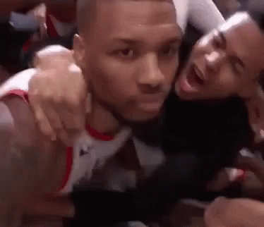Damian Lillard On The Floor GIF