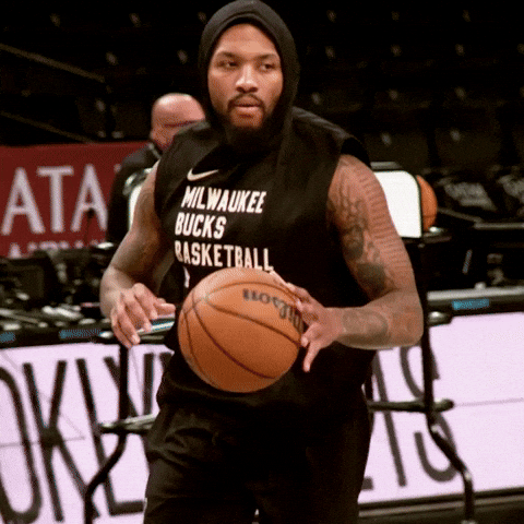Damian Lillard Shooting His Shot GIF
