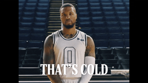 Damian Lillard That's Cold GIF