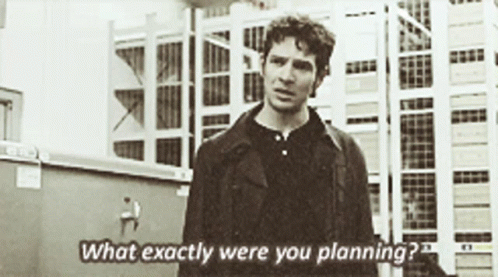 Damien Molony What Exactly Were You Planning GIF