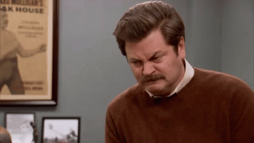 Dammit Ron Swanson Parks And Recreation GIF
