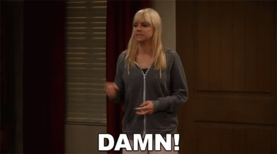 Dammit Anna Faris Finger Snap GIF