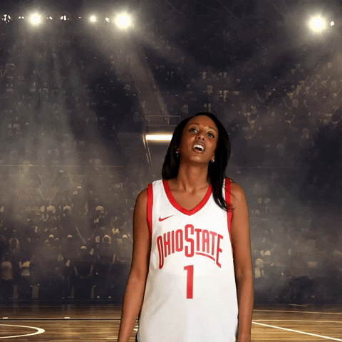 Damn Buckeyes Girl GIF