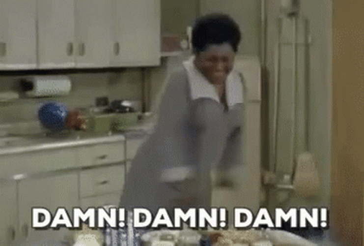 Damn Damn Damn Angry Florida Evans GIF