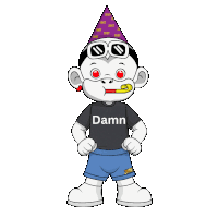 Damn Damn Zhot Jr Sticker GIF