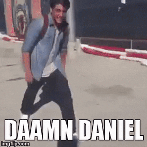 Damn Daniel Wearing White Vans GIF