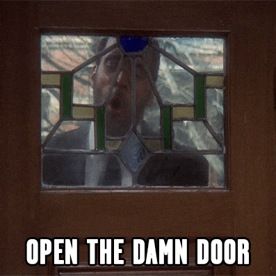 Damn Let Me In Open The Noor Meme GIF