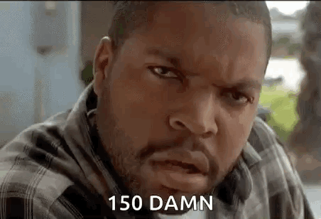 Damn Meme Ice Cube Funny Reaction GIF