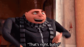 Damn Right Felonious Gru Despicable Me GIF