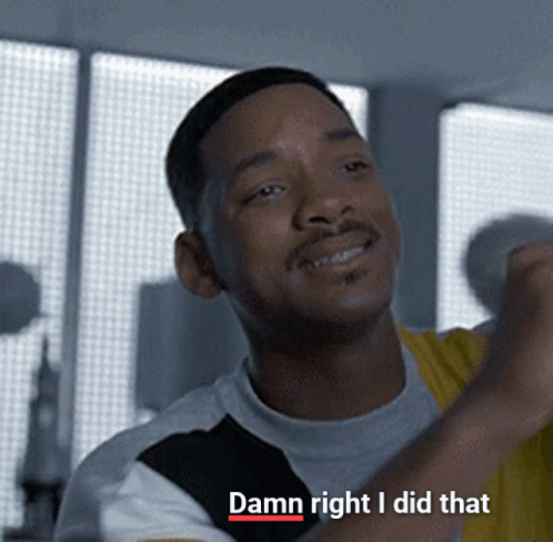 Damn Right Frustrated Will Smith GIF