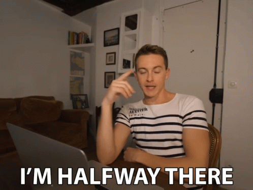 Damon Dominique I'm Half Way There GIF