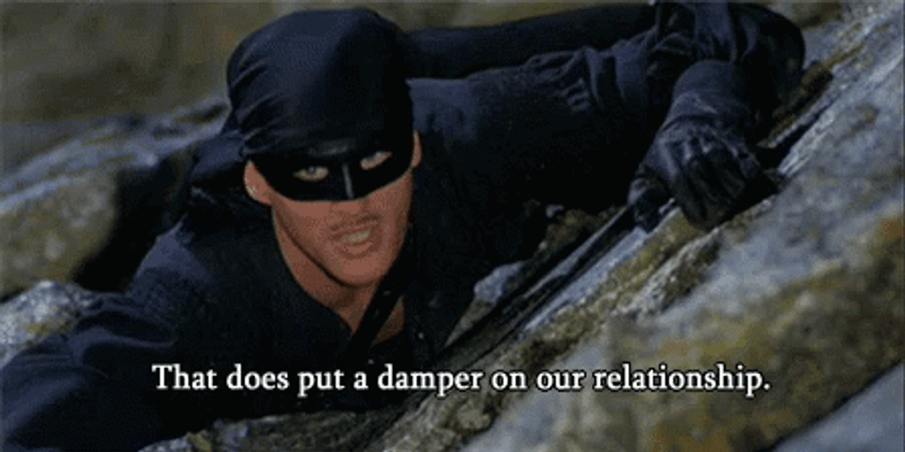 Damper On Our Relationship Princess Bride GIF