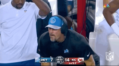 Dan Campbell Feeling Confident GIF