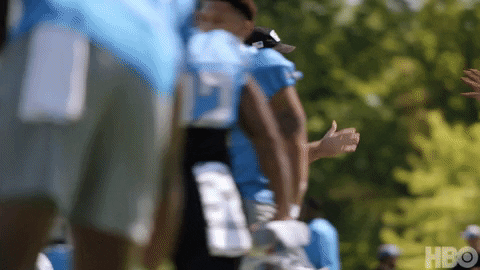 Dan Campbell Hug The Player GIF