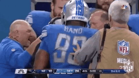 Dan Campbell Lost Tempered GIF