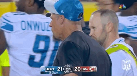 Dan Campbell Nfl Sports Football GIF