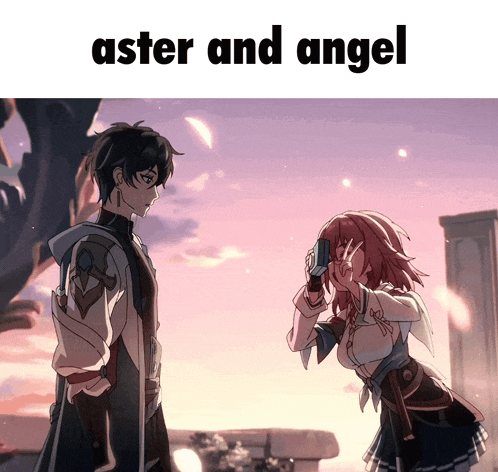 Dan Heng And March Danmarch Gif GIF