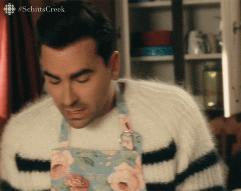Dan Levy Don't Say Folded One More Time GIF