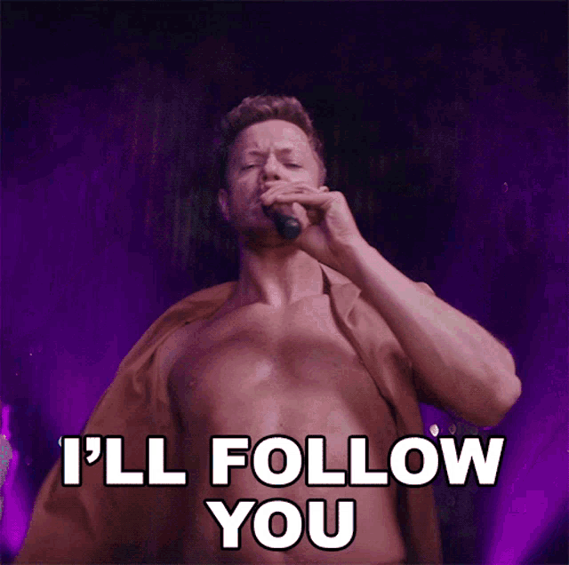 Dan Reynolds I'll Follow You GIF