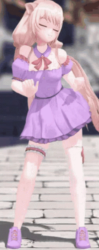 Dance Sexy Anime Girl Alymew GIF