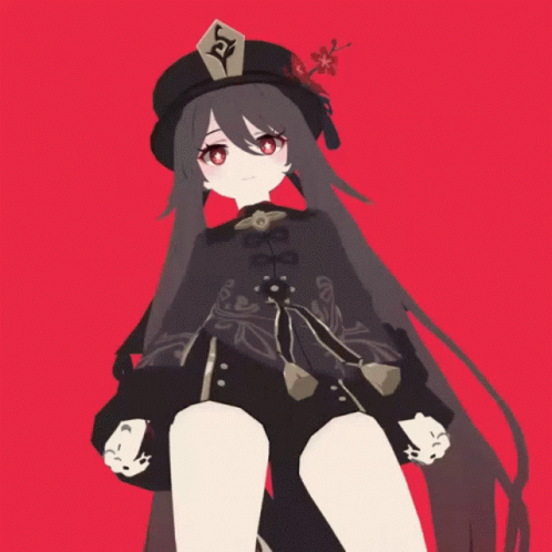 Sexy Dance Anime Hu Tao GIF