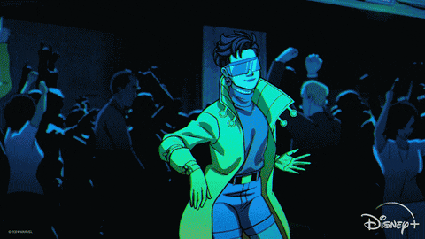 Dance Anime Jubilation Lee X-men GIF