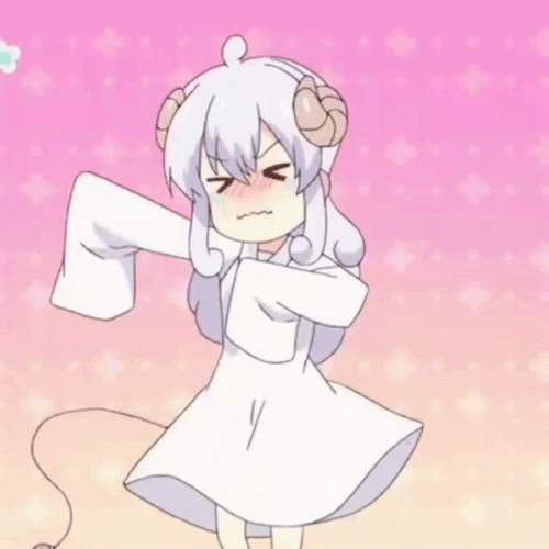 Dance Anime Machikado Mazoku GIF