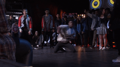 Dance Off From The Next Step GIF