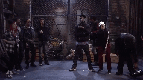Dance Off On Saturday Night Live GIF