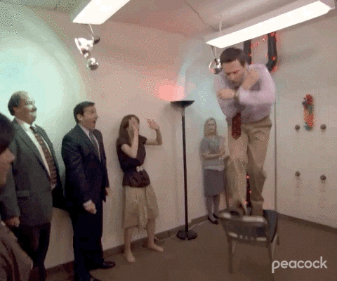 Dance Off The Office Andy Bernard GIF