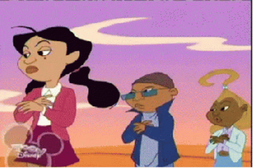 Dance Off The Proud Family GIF